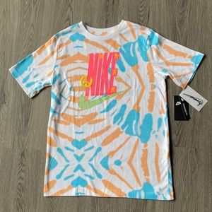 Nike Youth Unisex Nike Tie-Dye T-Shirt Size XL